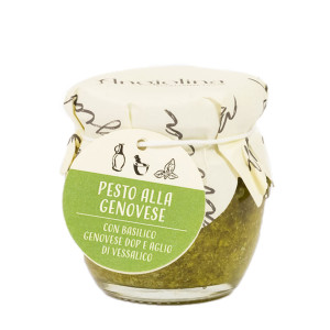 Pesto alla genovese cu busuioc de Genova D.O.P. rețetă tradițională - 180 g